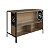 Mesa Bancada Gourmet Estilo Industrial 127cm com Nichos - Imagem 3