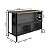 Mesa Bancada Gourmet Estilo Industrial 127cm com Nichos - Imagem 16
