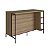 Mesa Bancada Gourmet Estilo Industrial 131cm com 2 Portas - Imagem 12