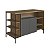 Mesa Bancada Gourmet Estilo Industrial 131cm com 2 Portas - Imagem 10