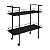 Carrinho Bar 90cm Estilo Industrial 2 Prateleiras e 4 Rodas - Imagem 8
