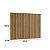 Painel Decorativo Ripado Smart 360x120cm 100% MDF Moderno - Imagem 11