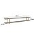 Prateleiras Suspensas Smart 180cm 100% MDF Moderna - Imagem 8