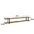 Prateleiras Suspensas Smart 180cm 100% MDF Moderna - Imagem 18