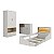 Quarto Infantil Montessoriano Cama Cômoda e Guarda Roupas Lille Arenas - Imagem 3