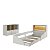 Quarto Infantil Montessoriana Cama e Cômoda 3 Gavetas Lille Arenas - Imagem 3