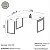Mesa em L para Escritório 135 x 158cm 100% MDF Off White e Freijó - Imagem 3