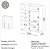 Roupeiro Moderno 4 Portas 180cm 100% MDF Freijó e Off White - Imagem 5