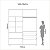 Roupeiro Moderno 4 Portas 180cm 100% MDF Freijó e Off White - Imagem 6