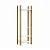 Estante Closet com Cabideiro 74cm 100% MDF Off White e Freijó - Imagem 2