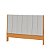 Cabeceira Estofada para Cama de Casal 165cm 100% MDF Freijó - Imagem 2