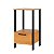 Mesa Auxiliar para Escritório Home Office 40cm com Gaveta Moderna - Imagem 1