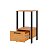 Mesa Auxiliar para Escritório Home Office 40cm com Gaveta Moderna - Imagem 2