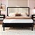 Cama de Casal com Cabeceira Fixa 138cm e Palhinha Oslo Hanover - Imagem 6