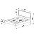 Cama Queen com Cabeceira Fixa 158cm Palhinha Flora - Imagem 5