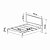 Cama de Casal Queen com Cabeceira Fixa 158cm e Palhinha Oslo Hanover - Imagem 10