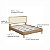 Cama de Casal Queen com Cabeceira Fixa 158cm e Palhinha Oslo Hanover - Imagem 3