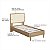 Cama de Solteiro com Cabeceira Fixa 88cm com Palhinha Oslo Hanover - Imagem 3