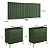 Conjunto Cabeceira Casal 280cm 2 Mesas de Cabeceira 100% MDF Pés Metal - Imagem 15