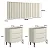 Conjunto Cabeceira Casal 280cm 2 Mesas de Cabeceira 100% MDF Pés Metal - Imagem 12