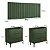 Conjunto Cabeceira Casal 280cm 2 Mesas de Cabeceira 100% MDF Pés Metal - Imagem 18