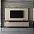 Conjunto Rack para Tv Brise 180cm com Painel 100% MDF e Pés em Metal - Imagem 6