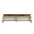 Conjunto Rack para Tv Liso 180cm com Painel 100% MDF e Pés em Metal - Imagem 4