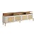 Conjunto Rack para Tv Palhinha Prateleira e Painel 200cm 100% MDF - Imagem 3