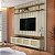 Conjunto Rack para Tv Palhinha Prateleira e Painel 200cm 100% MDF - Imagem 1