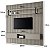 Conjunto Rack com Painel para Tv 180cm e Nicho Suspenso 100% MDF - Imagem 12