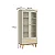 Conjunto Sala de Estar Retrô Completa MDF Palha Natural Louro e Luna - Imagem 4