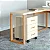 Conjunto Escritório Home Office Mesa Escrivaninha e Gaveteiro 100% MDF - Imagem 14
