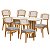 Conjunto Sala de Jantar Mesa Nature 6 Cadeiras com Tela CA40 100% MDF - Imagem 10
