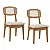 Conjunto de Jantar Mesa Extensível 4 Cadeiras Palinha CA40 100% MDF - Imagem 7