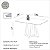 Conjunto Sala Jantar Mesa 135cm 100% MDF e 4 Cadeiras Palinha CA35 - Imagem 7