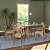 Conjunto Sala de Jantar Mesa Retangular 180cm 6 Cadeiras Palhinha MDF - Imagem 8