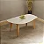 Conjunto Sala de Jantar Mesa Orgânica 180cm 6 Cadeiras com Palinha MDF - Imagem 3