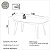 Conjunto Sala de Jantar Mesa Orgânica 180cm 6 Cadeiras com Palinha MDF - Imagem 13