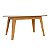 Conjunto Sala de Jantar Mesa Orgânica 180cm 6 Cadeiras com Palinha MDF - Imagem 12