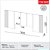 Conjunto Cama Casal Queen com Cabeceira e 2 Mesas Cabeceira 100% MDF - Imagem 5