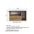 Conjunto Suspenso para Banheiro Gabiente 80cm Espelheira Porta Toalhas - Imagem 9
