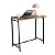 Mesa Escrivaninha Industrial Escritório Dobrável 80cm Estrutura Metal - Imagem 14