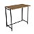 Mesa Escrivaninha Industrial Escritório Dobrável 80cm Estrutura Metal - Imagem 15
