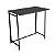 Mesa Escrivaninha Industrial Escritório Dobrável 80cm Estrutura Metal - Imagem 4