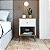 Conjunto Quarto Dormitório Closet e 2 Mesas de Cabeceira Retrô - Imagem 9