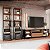 Conjunto Sala de Estar Industrial com Rack e Duas Estantes Altas - Imagem 7