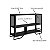 Conjunto Sala de Estar Industrial com Rack e Duas Estantes Teladas - Imagem 13