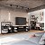 Conjunto Móveis Sala de Estar Completa Industrial Moderno - Imagem 1