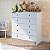 Cômoda Infantil Montessoriana com 5 Gavetas 85cm Branca - Imagem 1