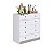 Cômoda Infantil Montessoriana com 5 Gavetas 85cm Branca - Imagem 2
